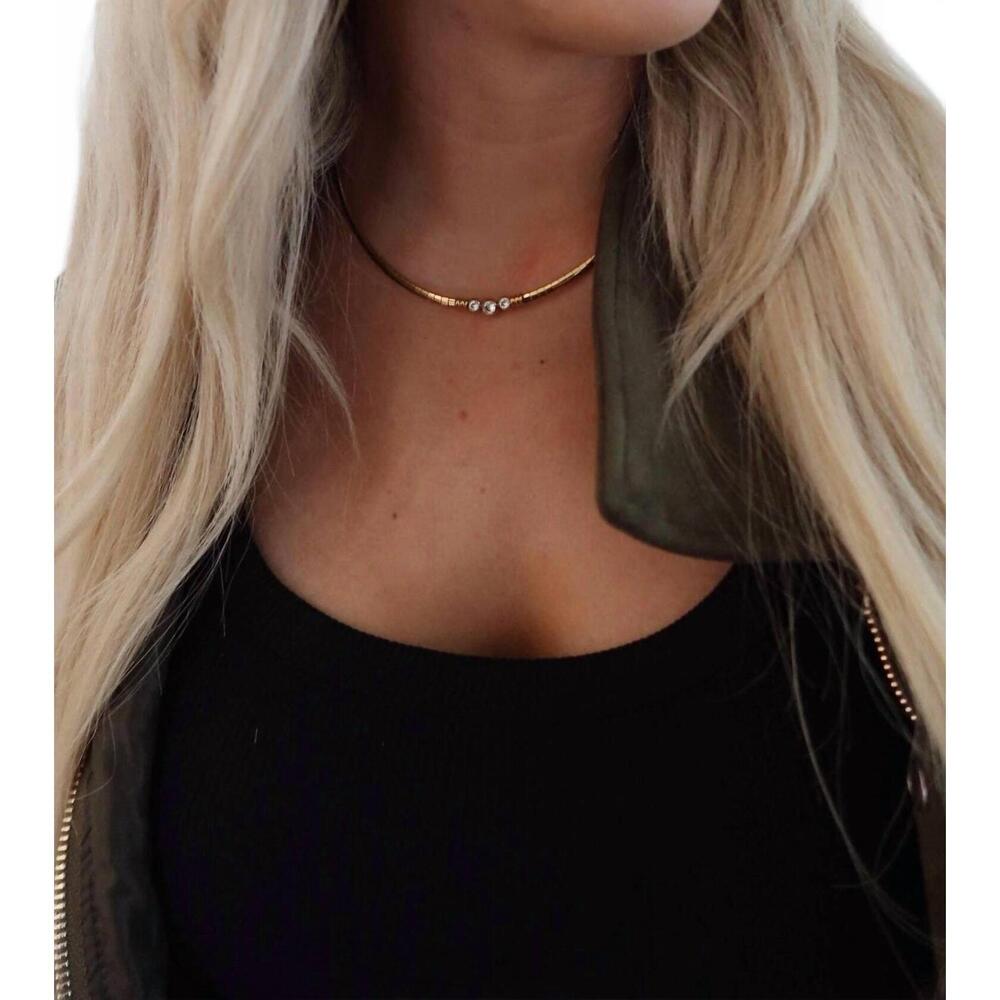 NEW CHANSUTTPEARLS women's julianna necklace in gold